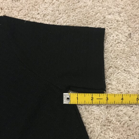 Black Witchy Pointelle Knit Bolero - Picture 14 of 14